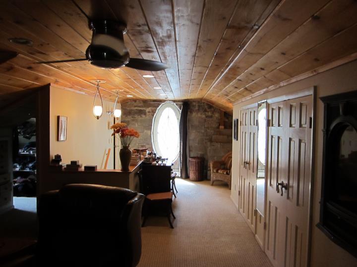The attic bedroom